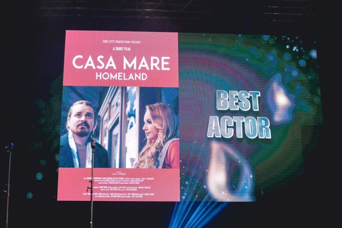 “CASA MARE HOMELAND” wins the prize “BEST ACTOR” (Ghena Morosanu) at International Moldovan Film Festival RAVAC